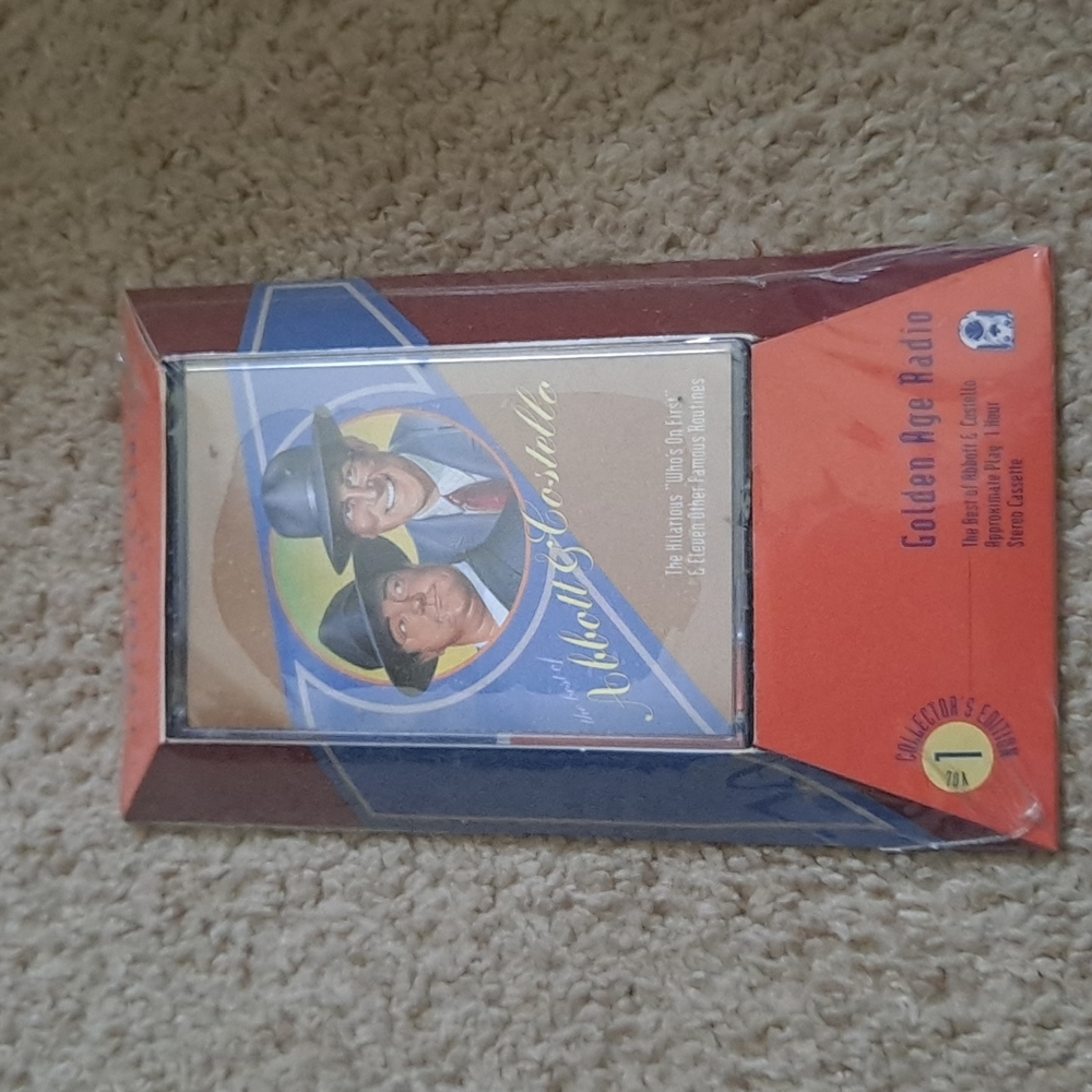 🌻3/$15🌻 Abbott & Costello cassette tape